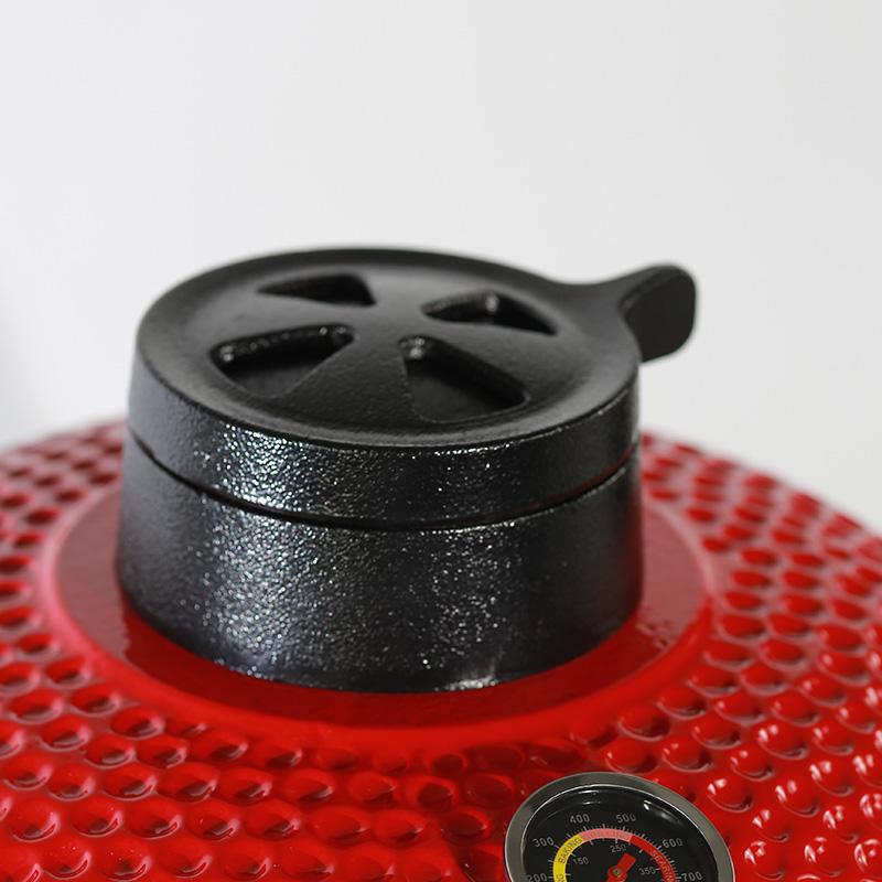 kamado grill top vent