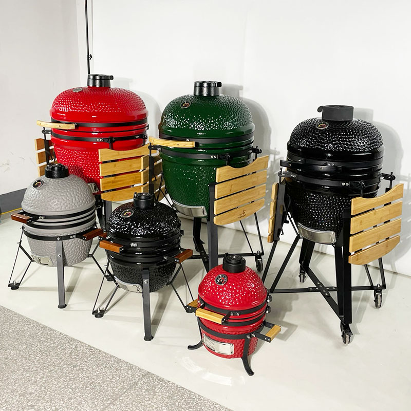 La composición básica de un horno Kamado Grill