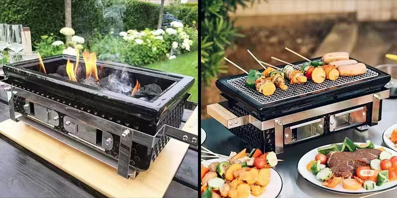 Outdoor travel grill kamado supplier